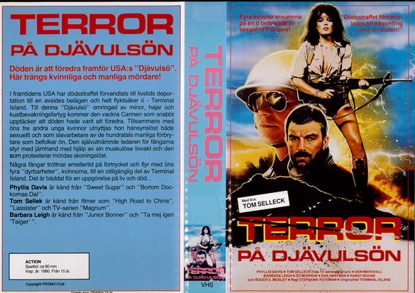 Terror på djävulsön (VHS)