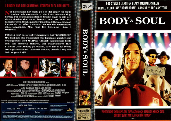 BODY & SOUL (VHS)