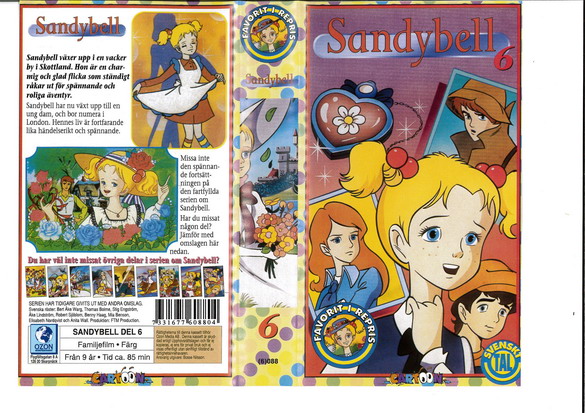 SANDYBELL DEL 6 (VHS)