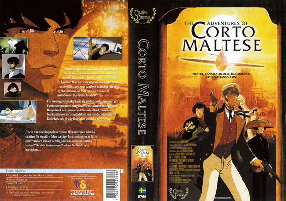 CORTO MALTESE (vhs-omslag)