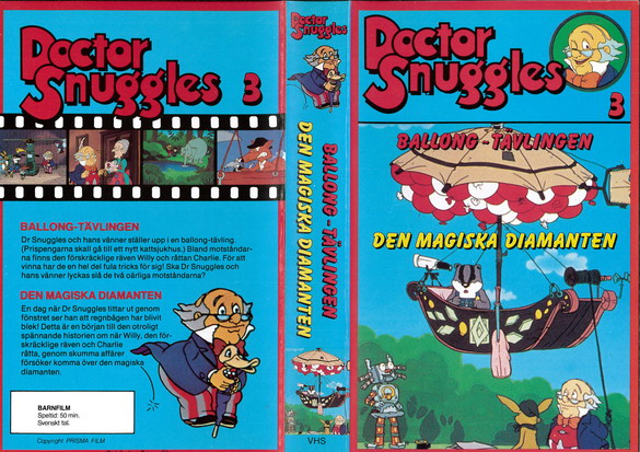 DOCTOR SNUGGLES 3(vhs omslag)