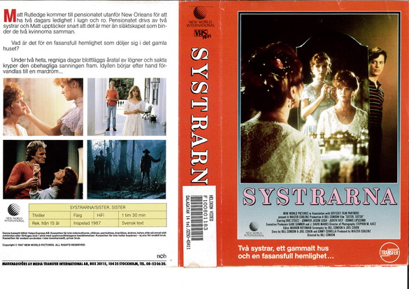 SYSTRARNA (Vhs-Omslag)