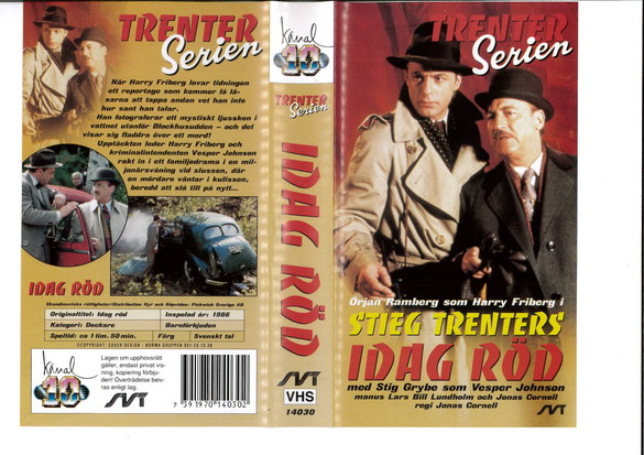 STIG TRENTER'S IDAG RÖD (VHS)