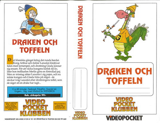 DRAKEN OCH TOFFELN (VHS)