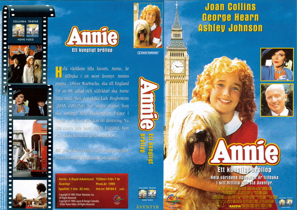 ANNIE - ETT KUNGLIGT BRÖLLOP (Vhs-Omslag)