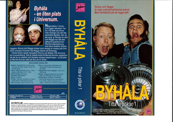 BYHÅLA TITTA VI PÖKAR 1 (Vhs-Omslag)