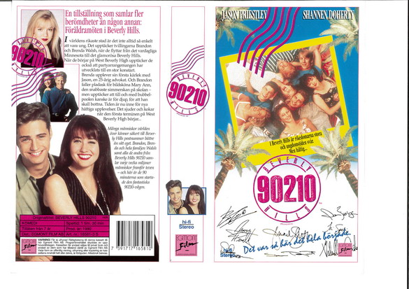 BEVERLY HILLS 90210 (Vhs-Omslag)