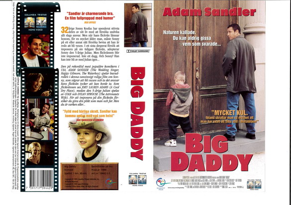 BIG DADDY (Vhs-Omslag)