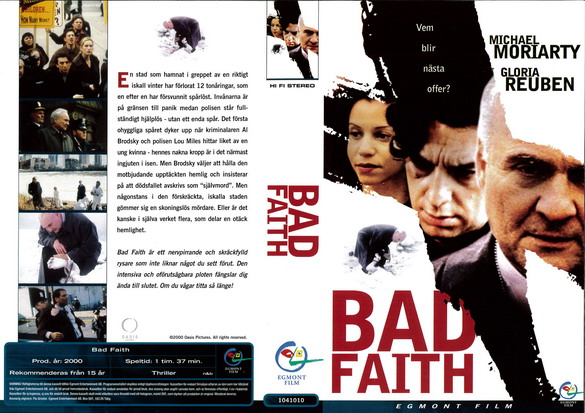 BAD FAITH (Vhs-Omslag)