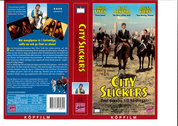 CITY SLICKERS (Vhs-Omslag)