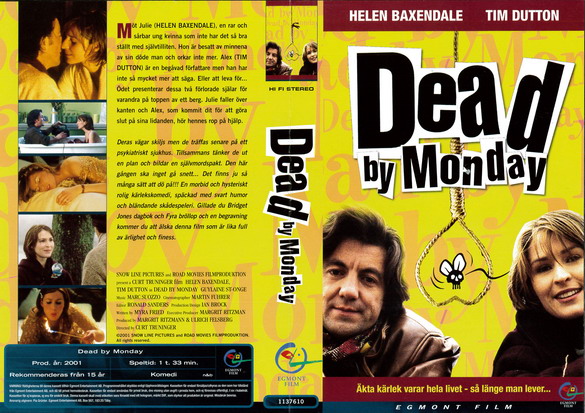 DEAD BY MONDAY (Vhs)