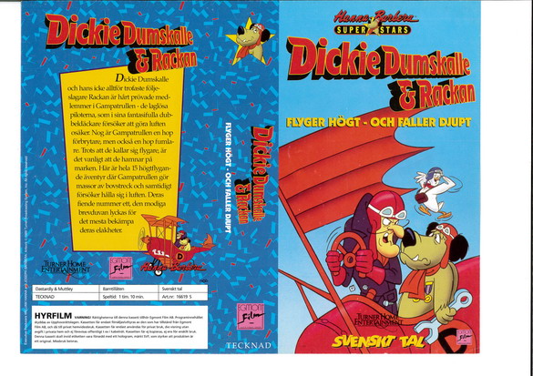 DICKIE DUMSKALLE & RACKAN (Vhs-Omslag)