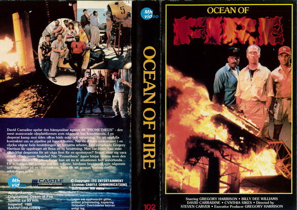 102 OCEAN OF FIRE (VHS)
