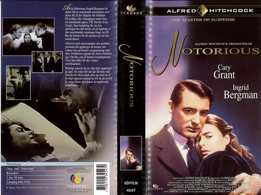 NOTORIOUS(VHS)1946