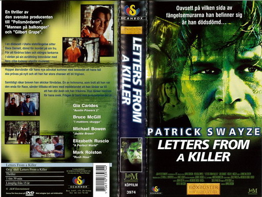 LETTER FROM A KILLER(VHS)
