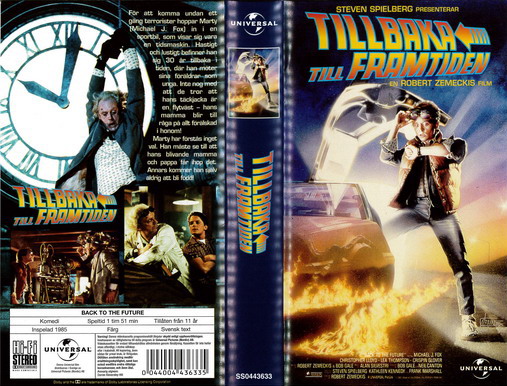 TILLBAKA TILL FRAMTIDEN (VHS)