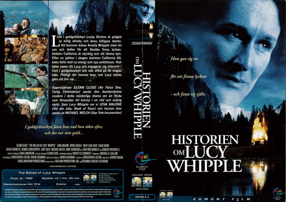 HISTORIEN OM LUCY WHIPPLE (Vhs-Omslag)