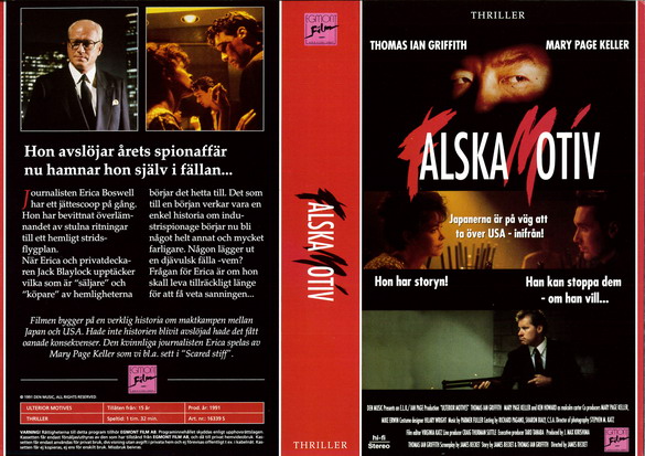 16339 FALSKA MOTIV (VHS)