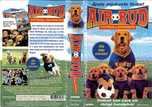 AIR BUD:FOTBOLLSFARSAN (VHS)