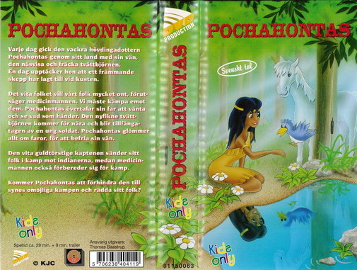 POCHAHONTAS (VHS)
