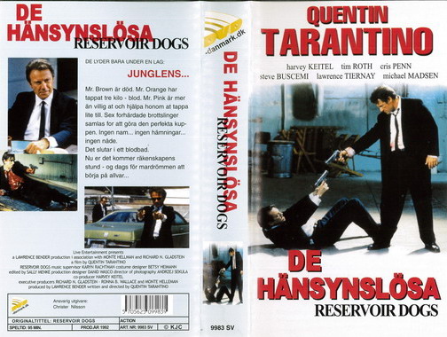 DE HÄNSYNSLÖSA (VHS)