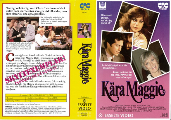 22098 KÄRA MAGGIE (VHS)