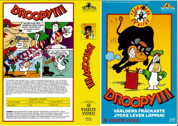 DROOPY 3 (Vhs-Omslag)