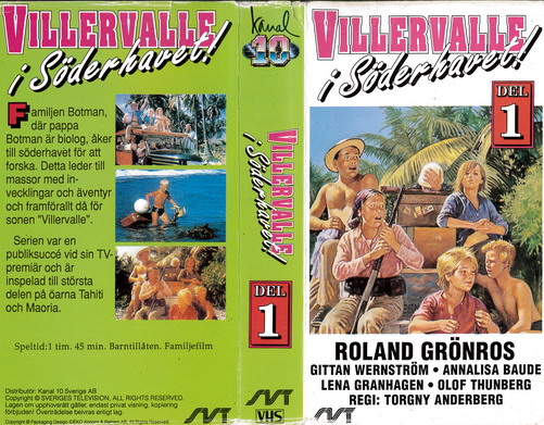 VILLERVALLE I SÖDERHAVET Del 1 (VHS)