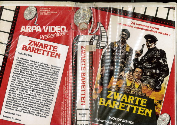 ZWARTE BARETTEN (VHS) HOL