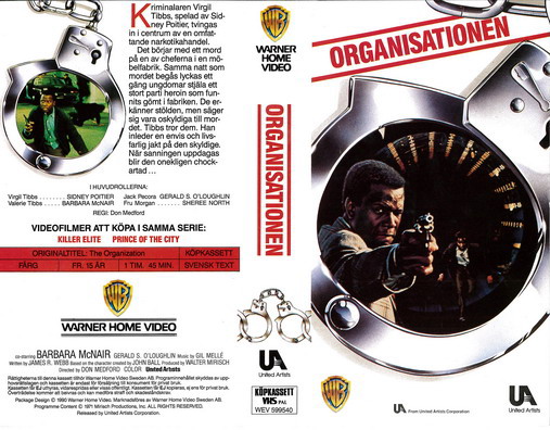 ORGANISATIONEN (vhs-omslag)