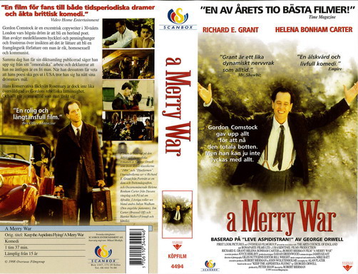 A MERRY WAR(vhs-omslag)