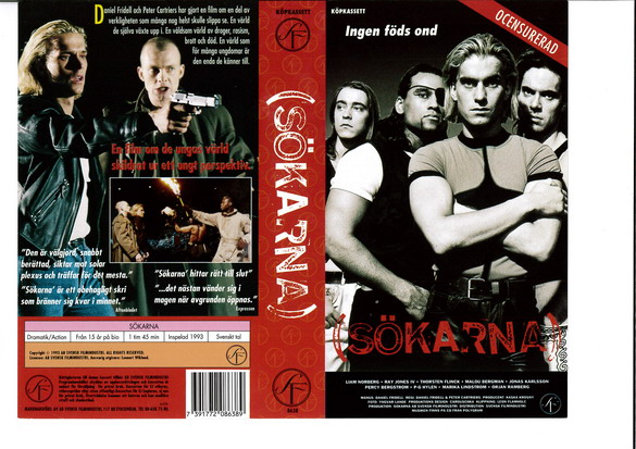 SÖKARNA (vhs-omslag)