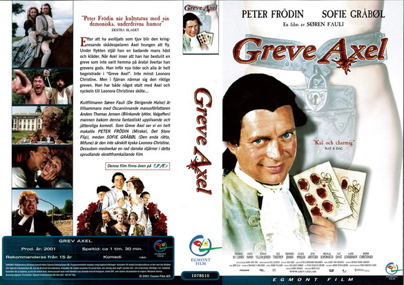 GREVE AXEL (Vhs-Omslag)