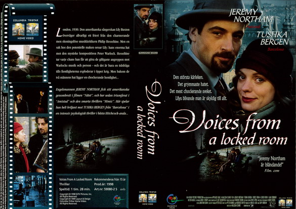 VOICES FROM A LOCKED ROOM (Vhs-Omslag)