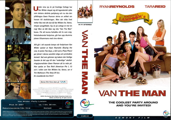 VAN THE MAN (Vhs-Omslag)