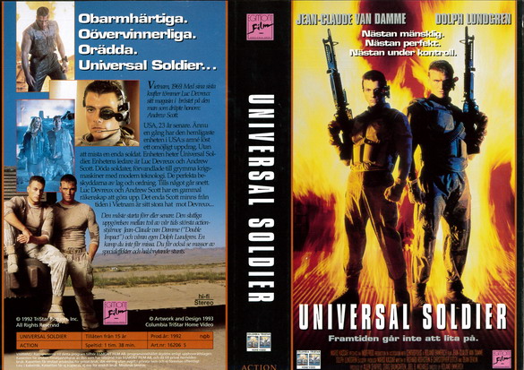 16206 UNIVERSAL SOLDIER (VHS)