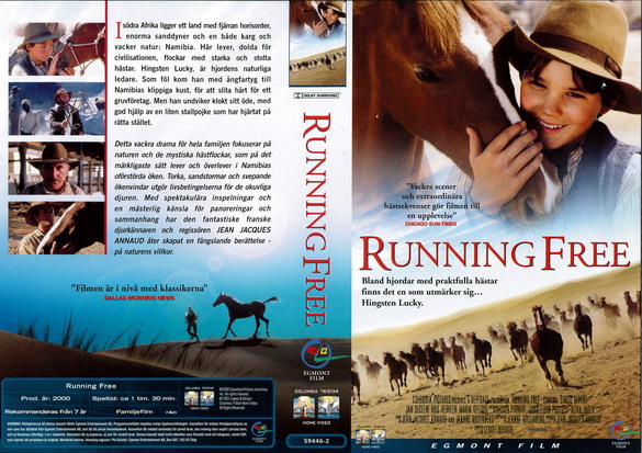 RUNNING FREE (Vhs-Omslag)