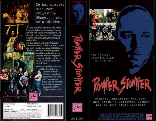 ROMPER STOMPER (Vhs-Omslag)
