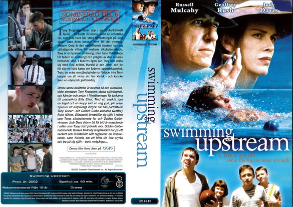 SWIMMING UPSTREAM (Vhs-Omslag)