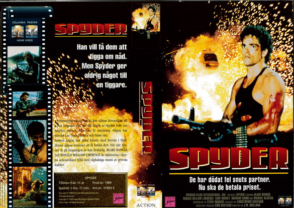 SPYDER (Vhs-Omslag)
