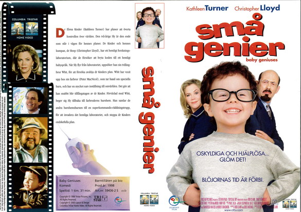 SMÅ GENIER (Vhs-Omslag)
