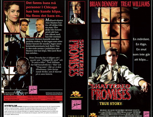 SHATTERED PROMISES (Vhs-Omslag)