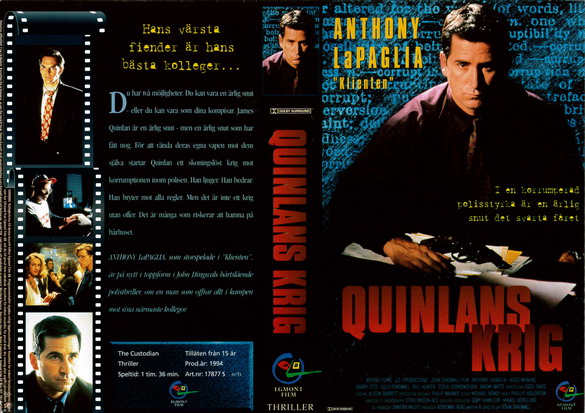 QUINLANS KRIG (Vhs-Omslag)