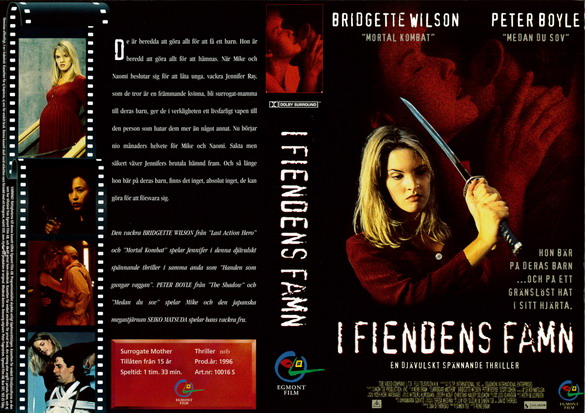 I FIENDENS FAMN (Vhs-Omslag)