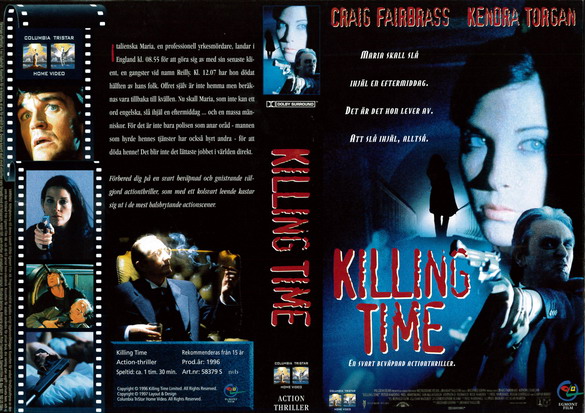 KILLING TIME (Vhs-Omslag)