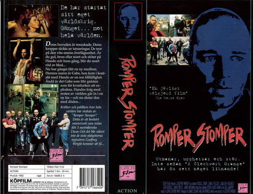 ROMPER STOMPER (Vhs-Omslag)
