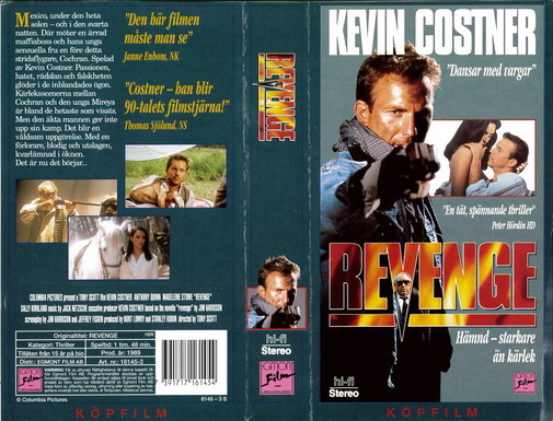 REVENGE (Vhs-Omslag)