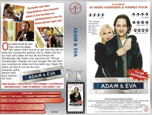 ADAM & EVA (vhs-omslag)