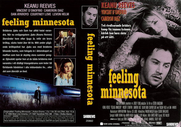 FEELING MINNESOTA (vhs-omslag)