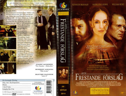ETT FRESTANDE FÖRSLAG (VHS)